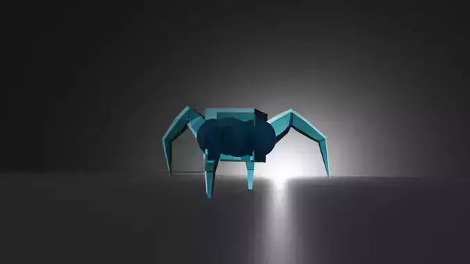 spider 3D print model