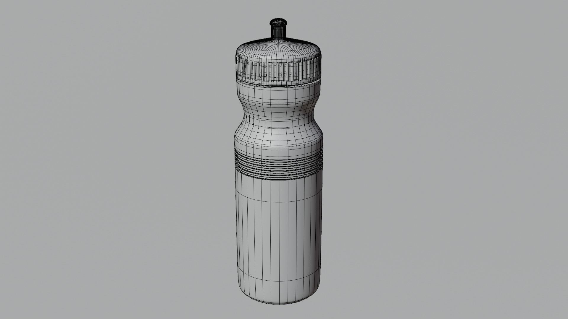 Sport water bottle 3D model_5
