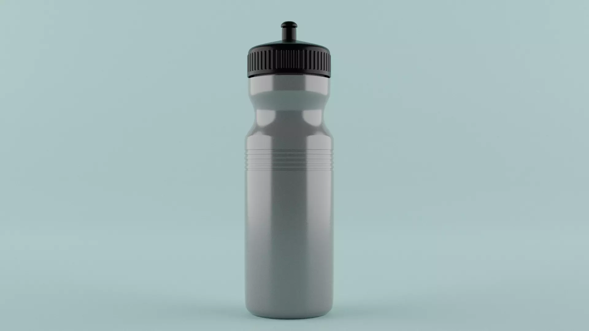 Sport water bottle 3D model_0