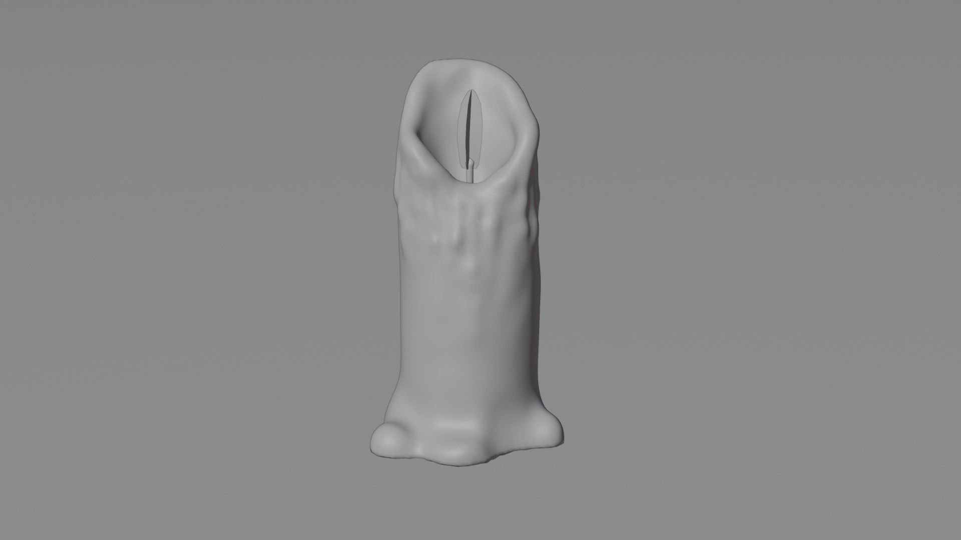Candle 3D model_6
