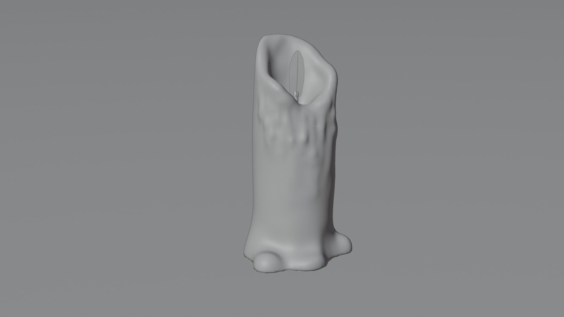 Candle 3D model_8