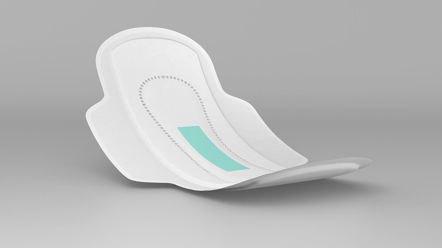 Sanitary Napkin Pad 3D model_2
