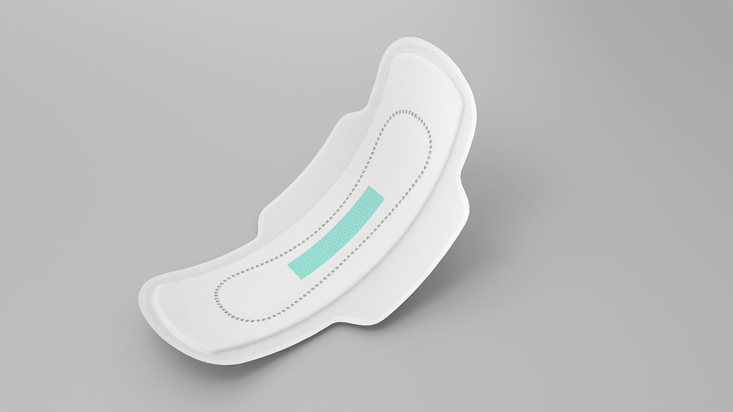 Sanitary Napkin Pad 3D model_3