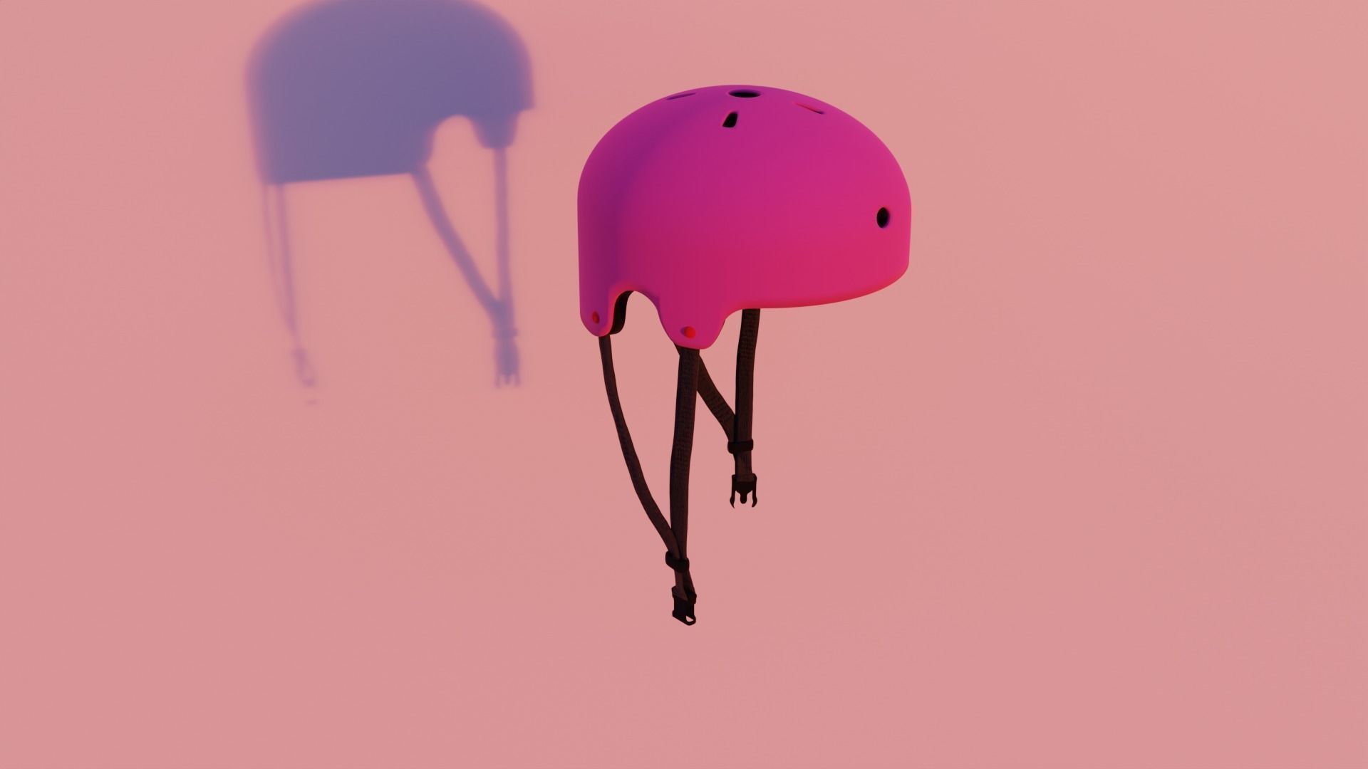 Bicycle helmet 3D model_4