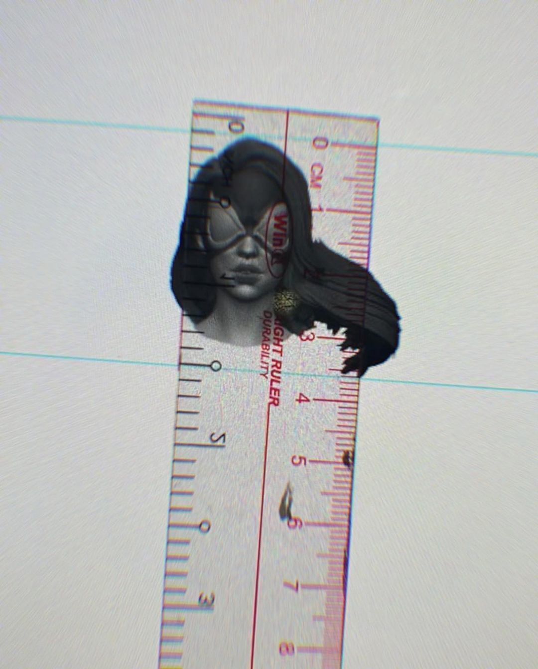 SPIDERWOMAN SYDNEY SWEENEY HEAD 3D print model_7