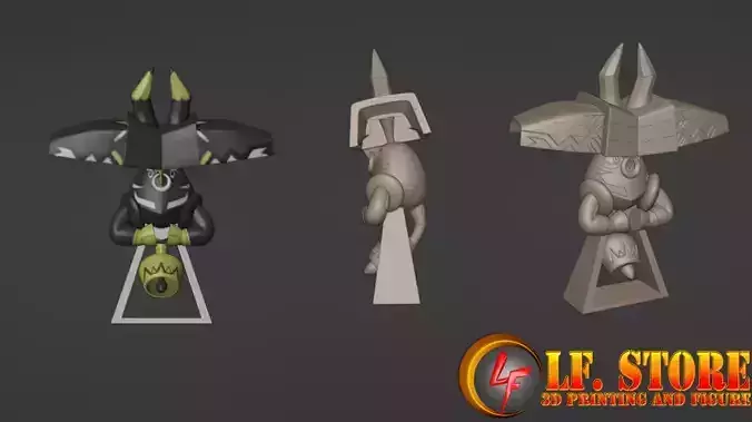 Pokemon Tapu Bulu 3D model