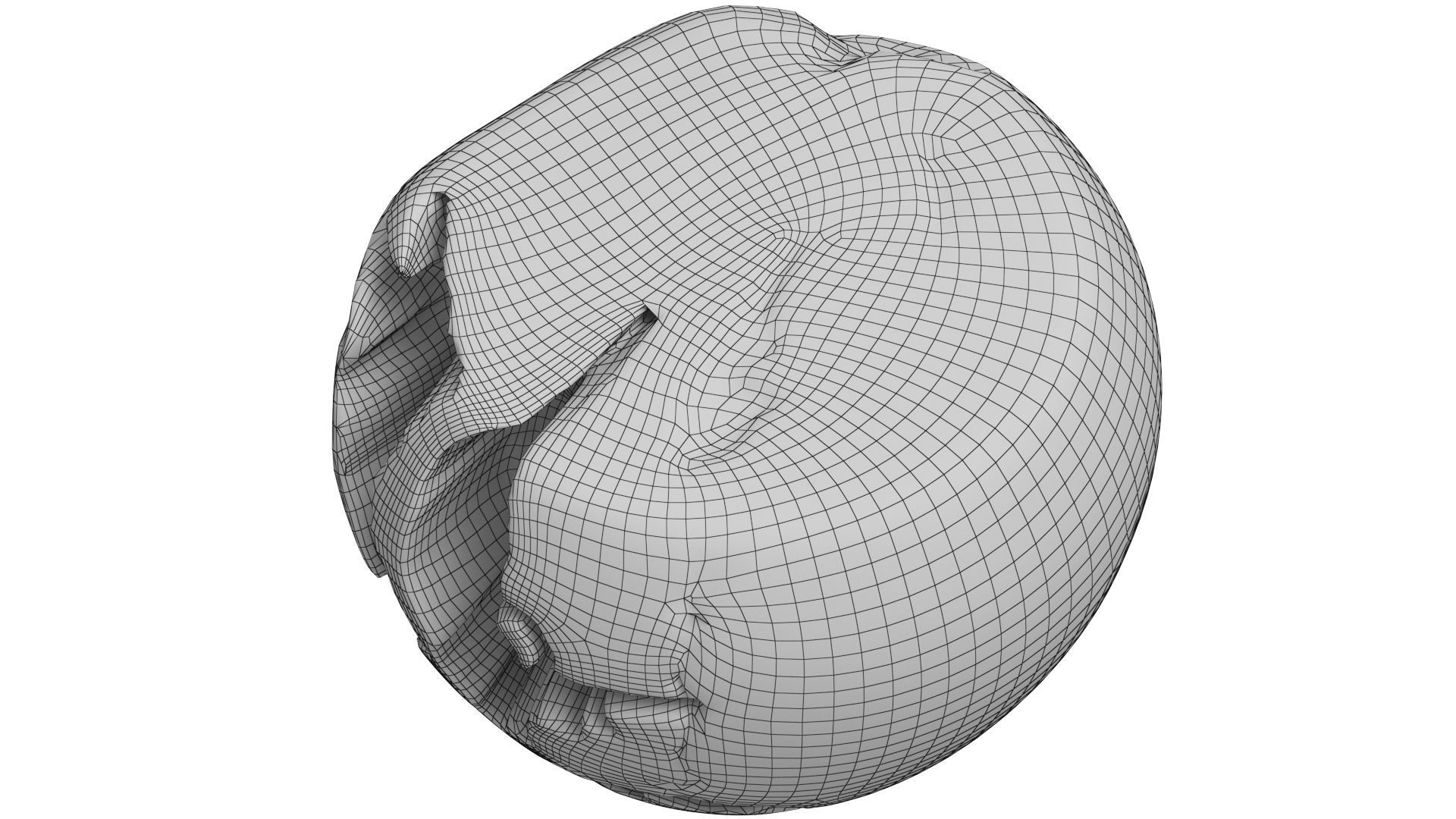 Teak Root Ball Coffee Table Oculta Stump 3D model_14