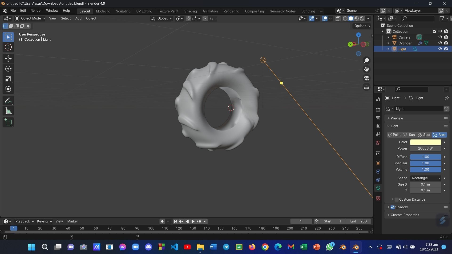 A beautiful tire model for tractor 3D model_5