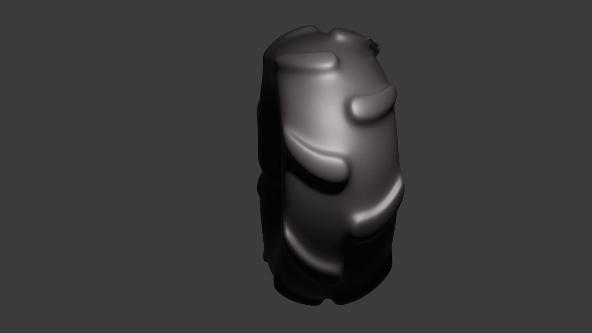 A beautiful tire model for tractor 3D model_1