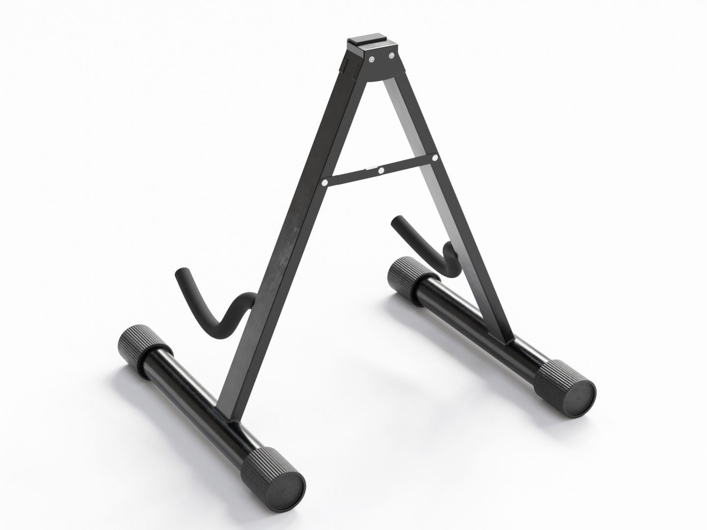 Guitar stand Low-poly 3D model_2