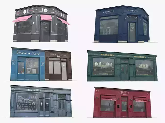 Store Facades Collection