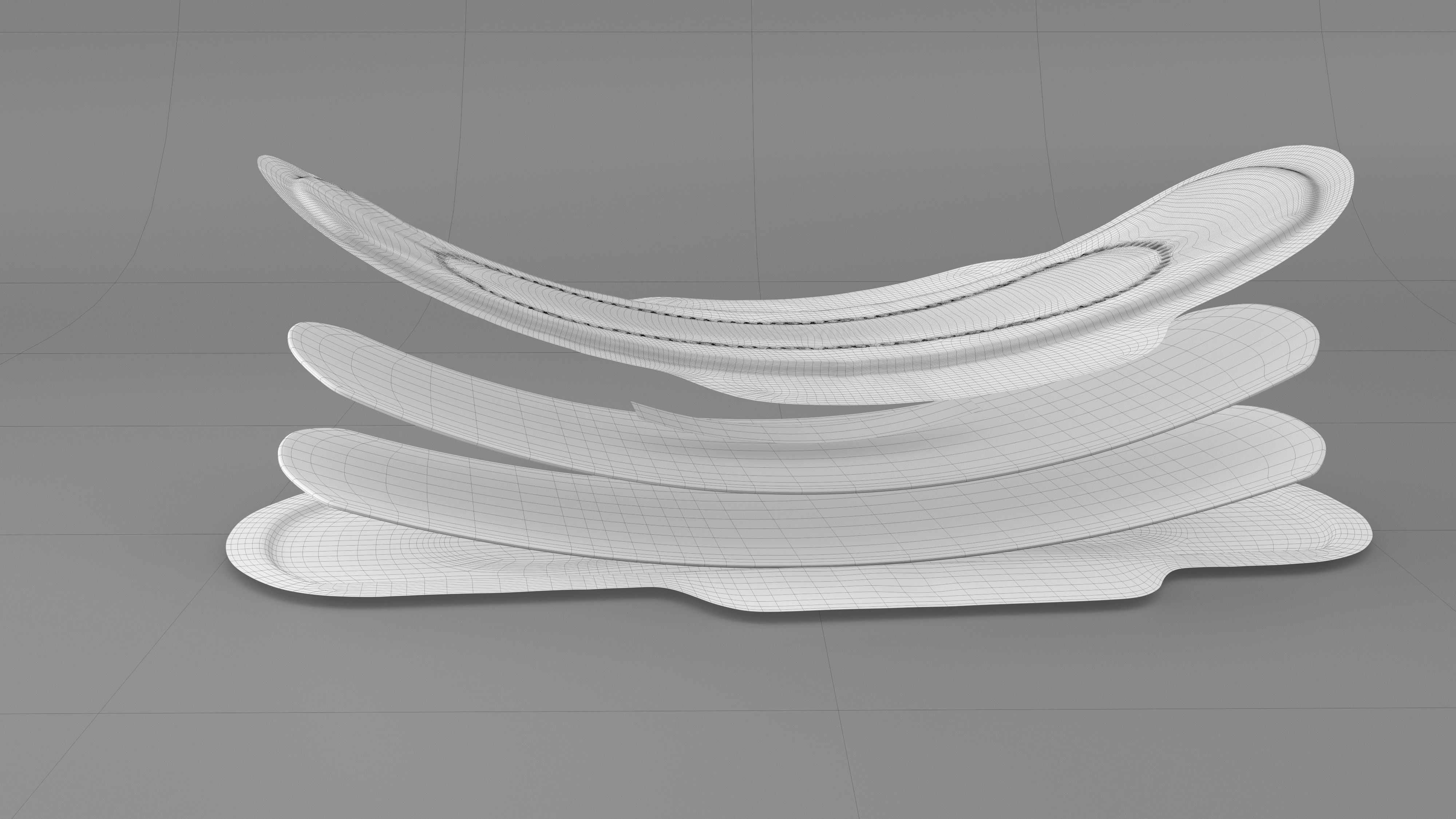 Sanitary Napkin Pad 3D model_7