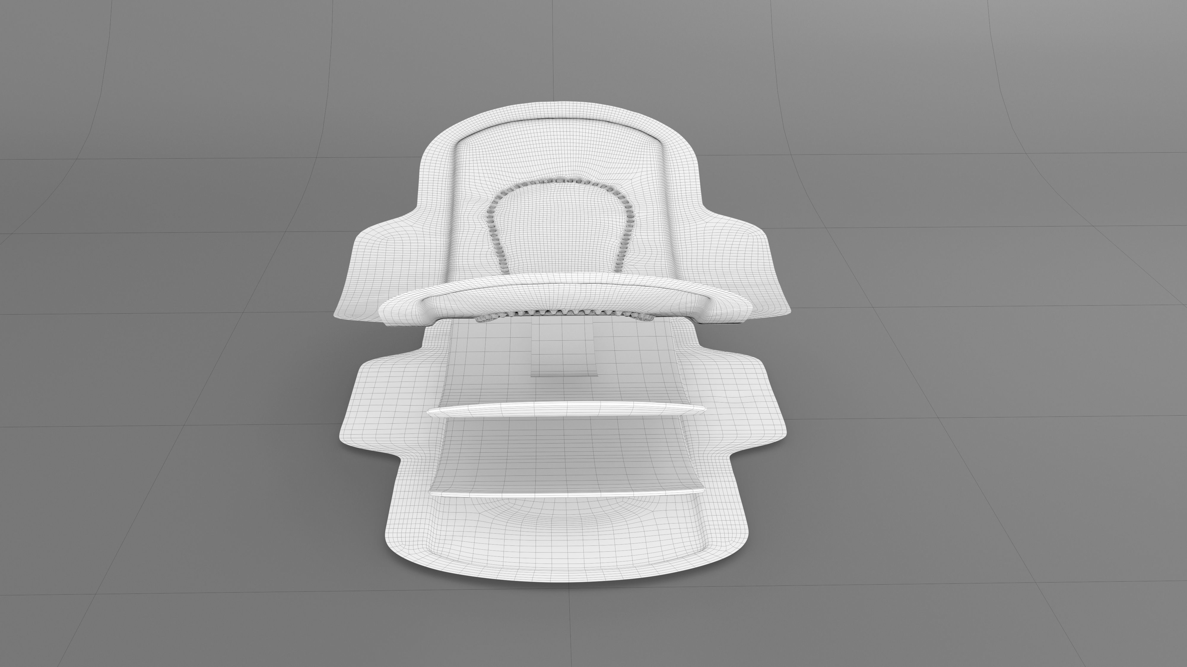 Sanitary Napkin Pad 3D model_9