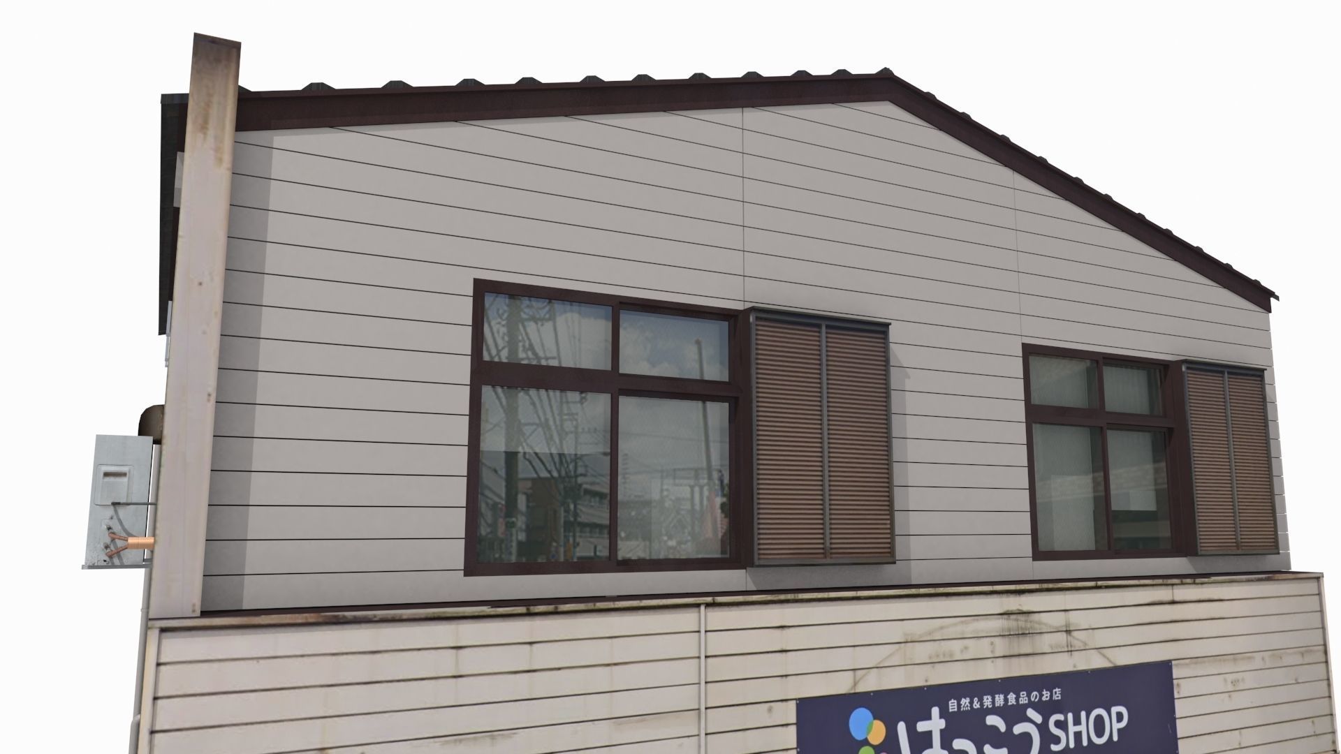 Tokyo Buildings Collection Low-poly 3D model_41