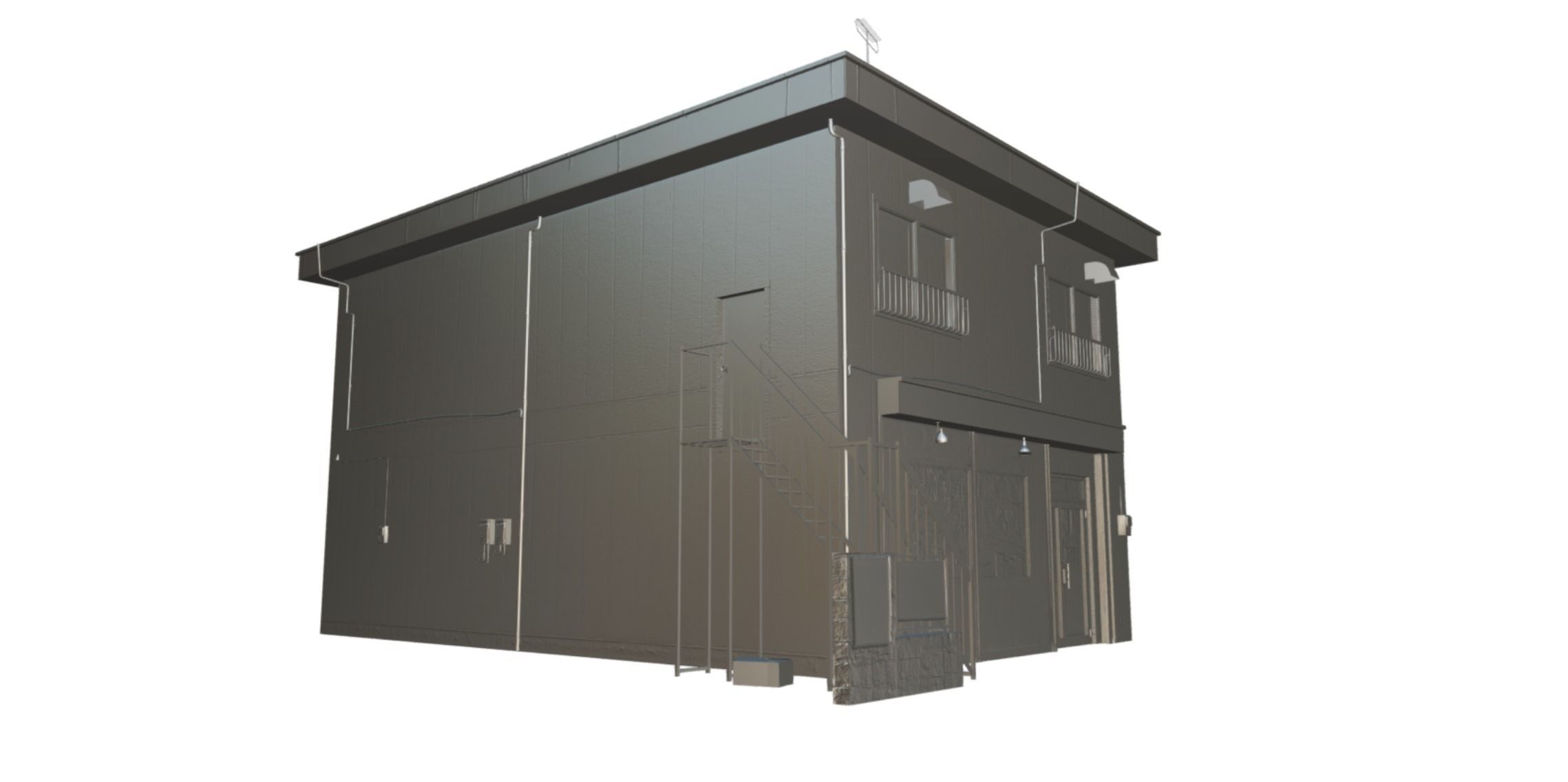 Tokyo Buildings Collection Low-poly 3D model_38