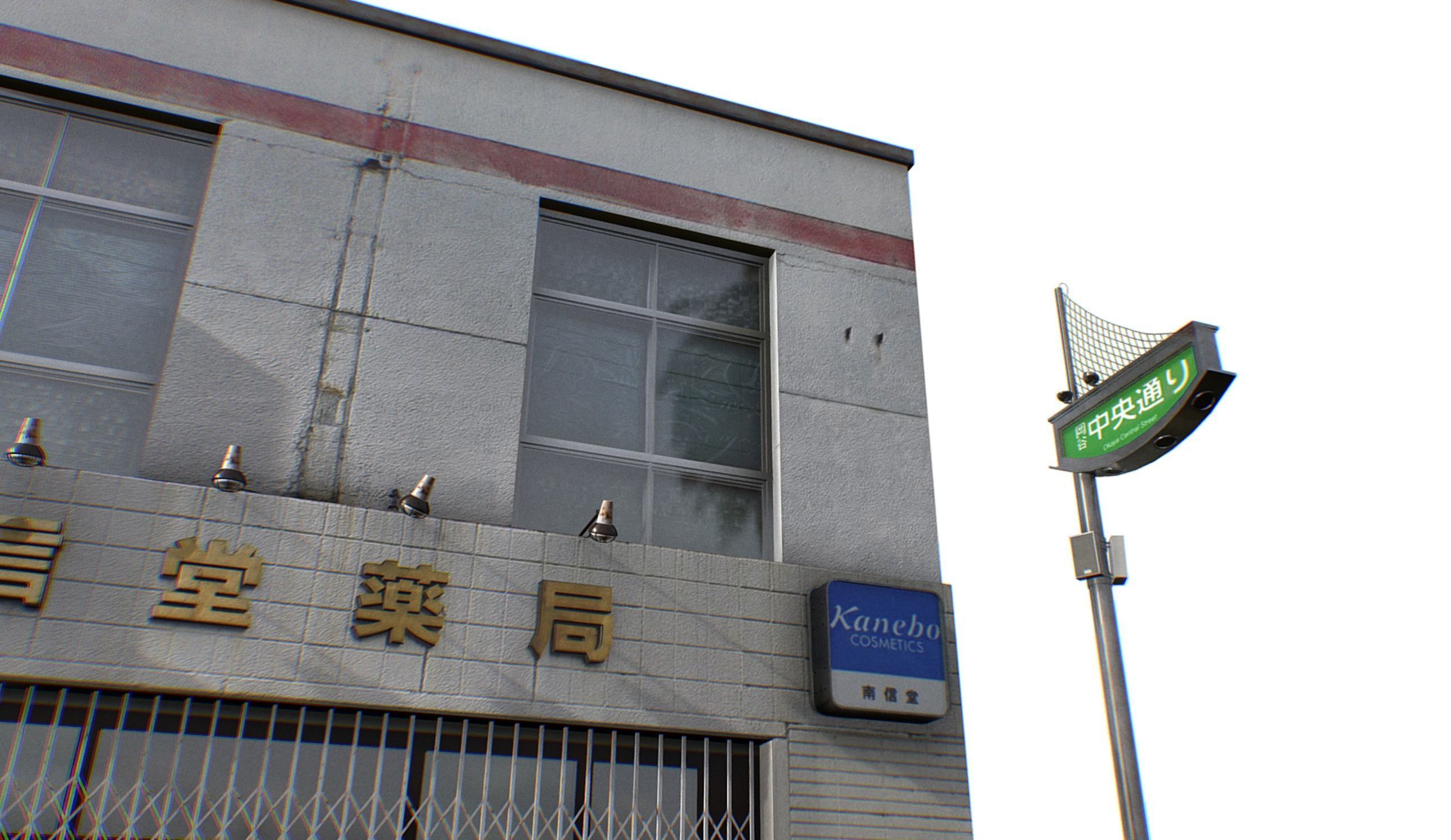 Tokyo Buildings Collection Low-poly 3D model_25