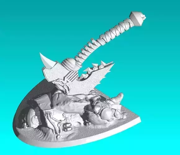 WARGAMING DIORAMA target MARKER