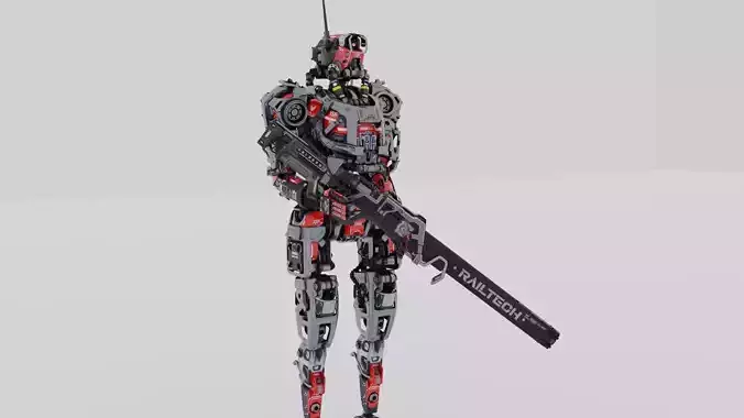 Robot Soldier  3D model