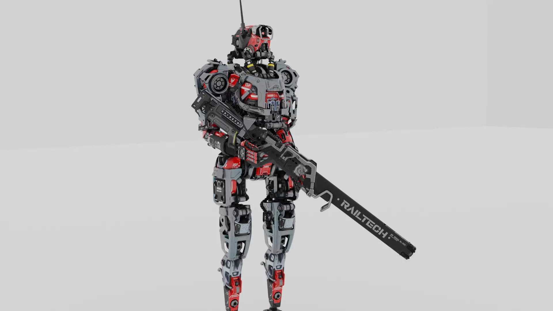 Robot Soldier  3D model_0