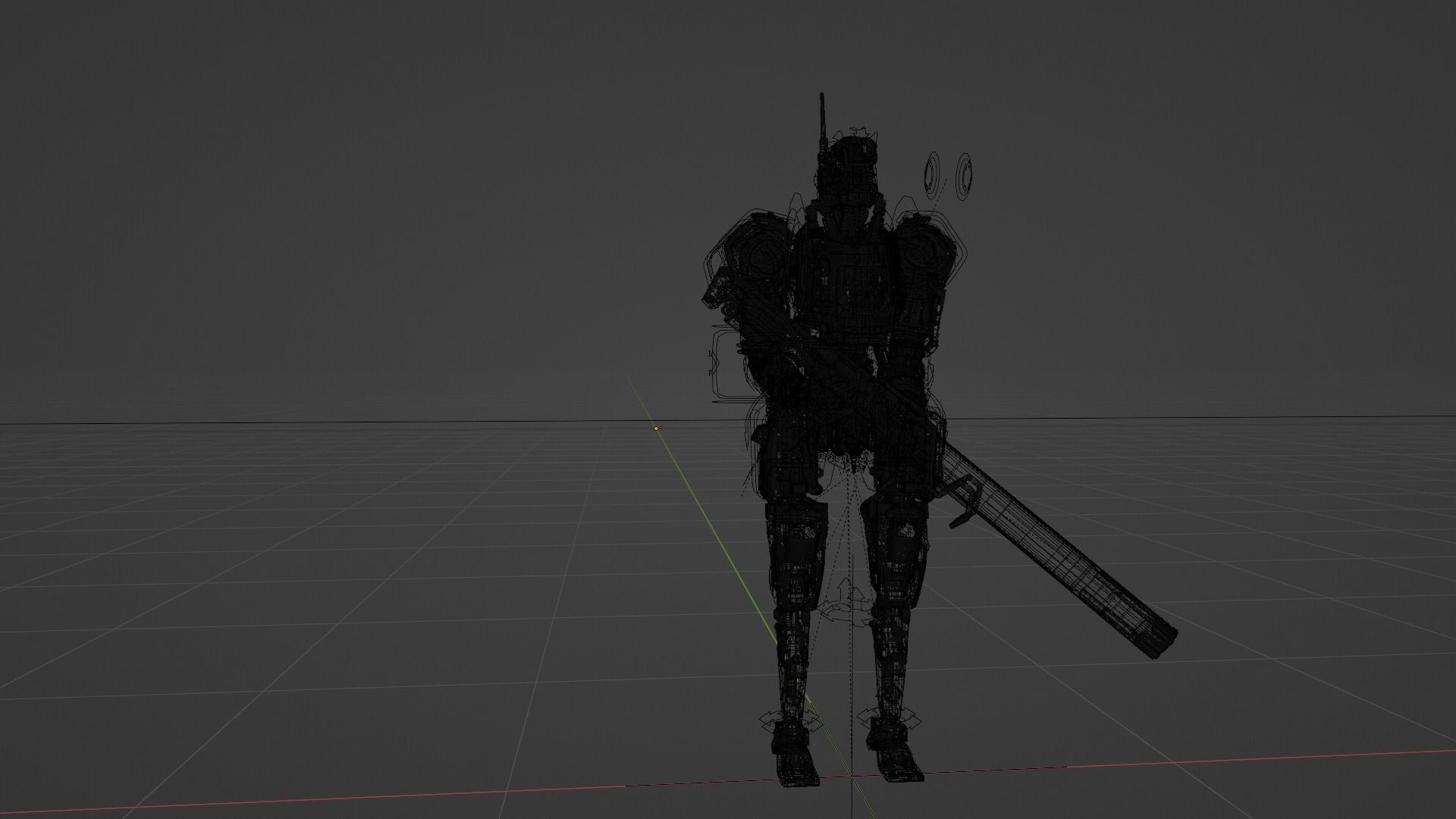 Robot Soldier  3D model_5