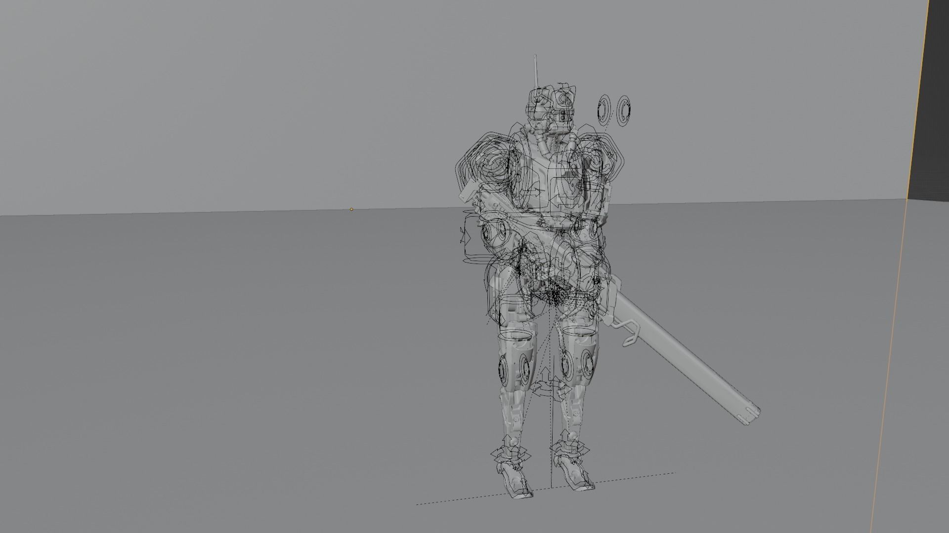 Robot Soldier  3D model_7