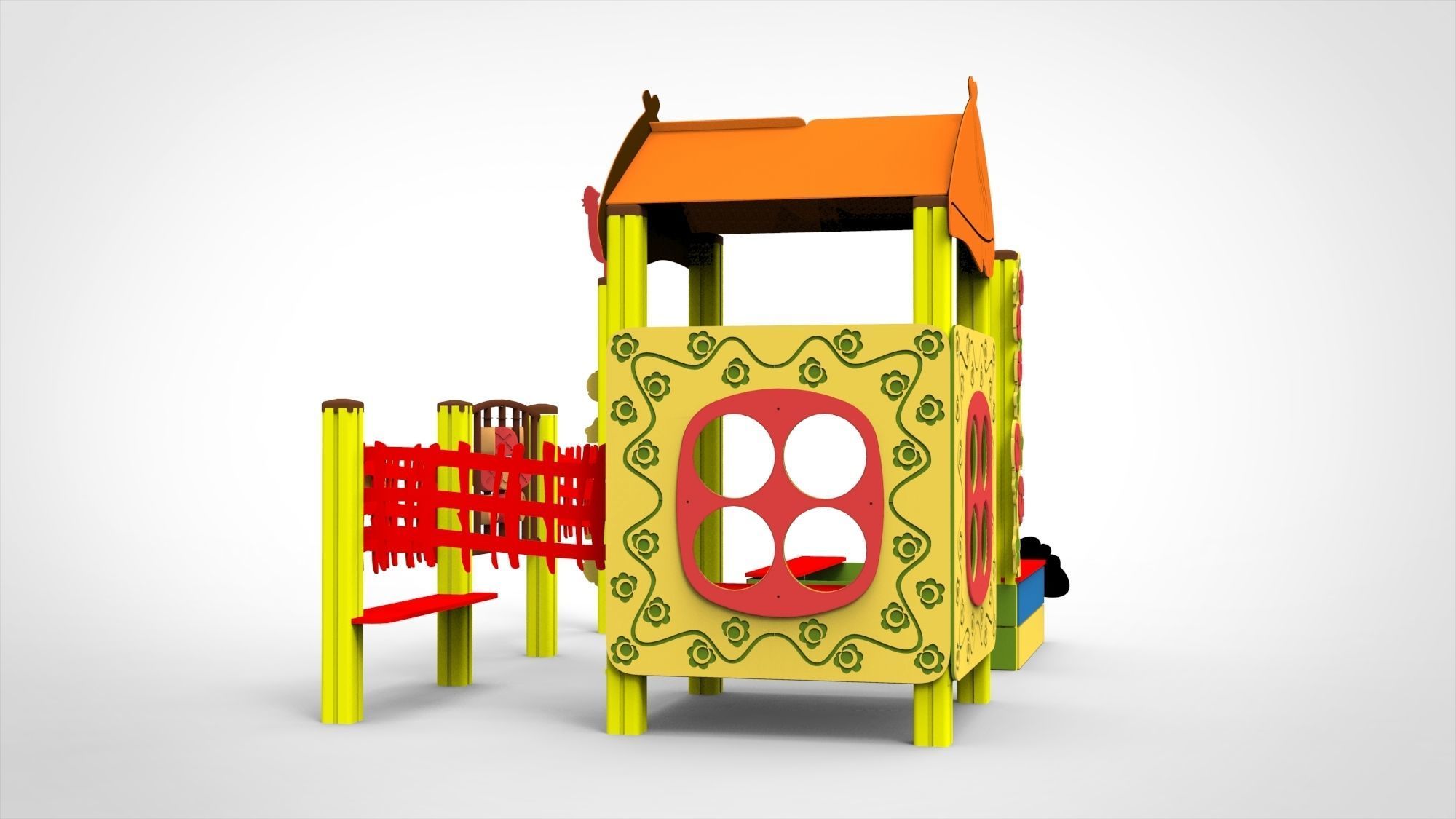 Playground for kids 3D model_3