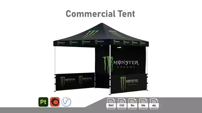 3D Model Tent