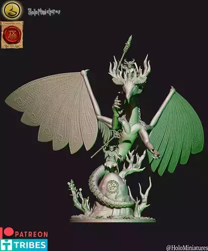 Wood Elves faerie dragon and even twins