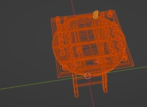 chess game  3D model_5