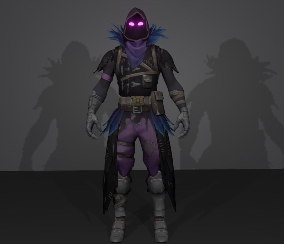 ravenquill 3D model_1