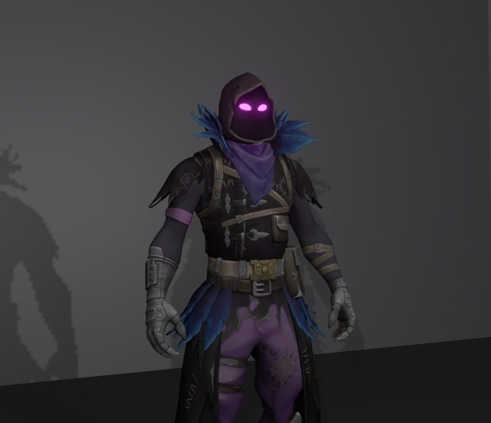 ravenquill 3D model_2