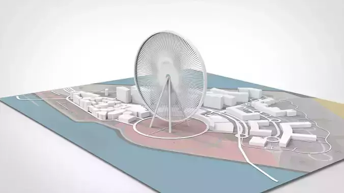 Bluewaters Island Dubai Marina area UAE