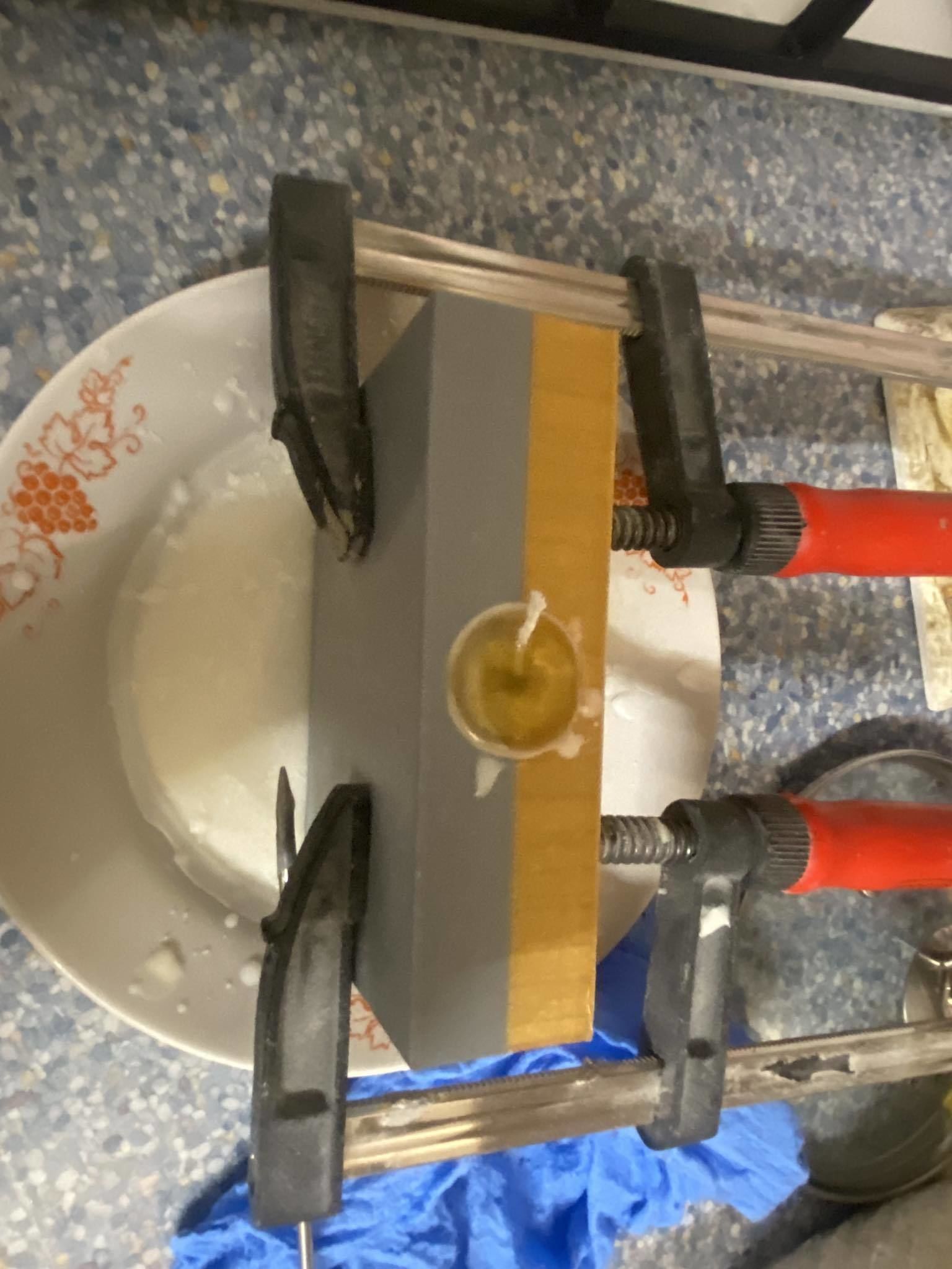 Candle mould christmas star 3D print model_3