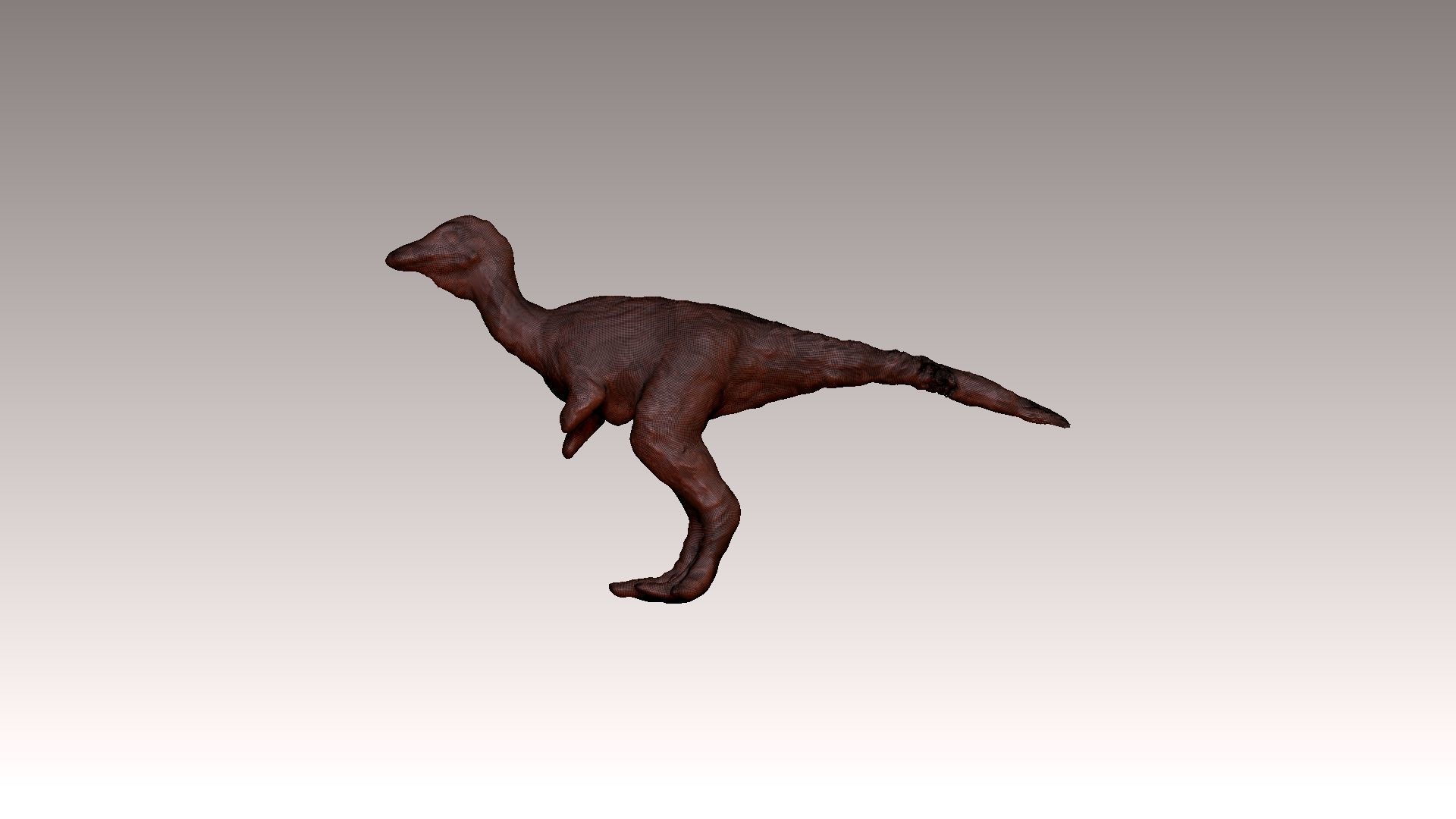 Patagonykus Dinosaur 3D print model_3