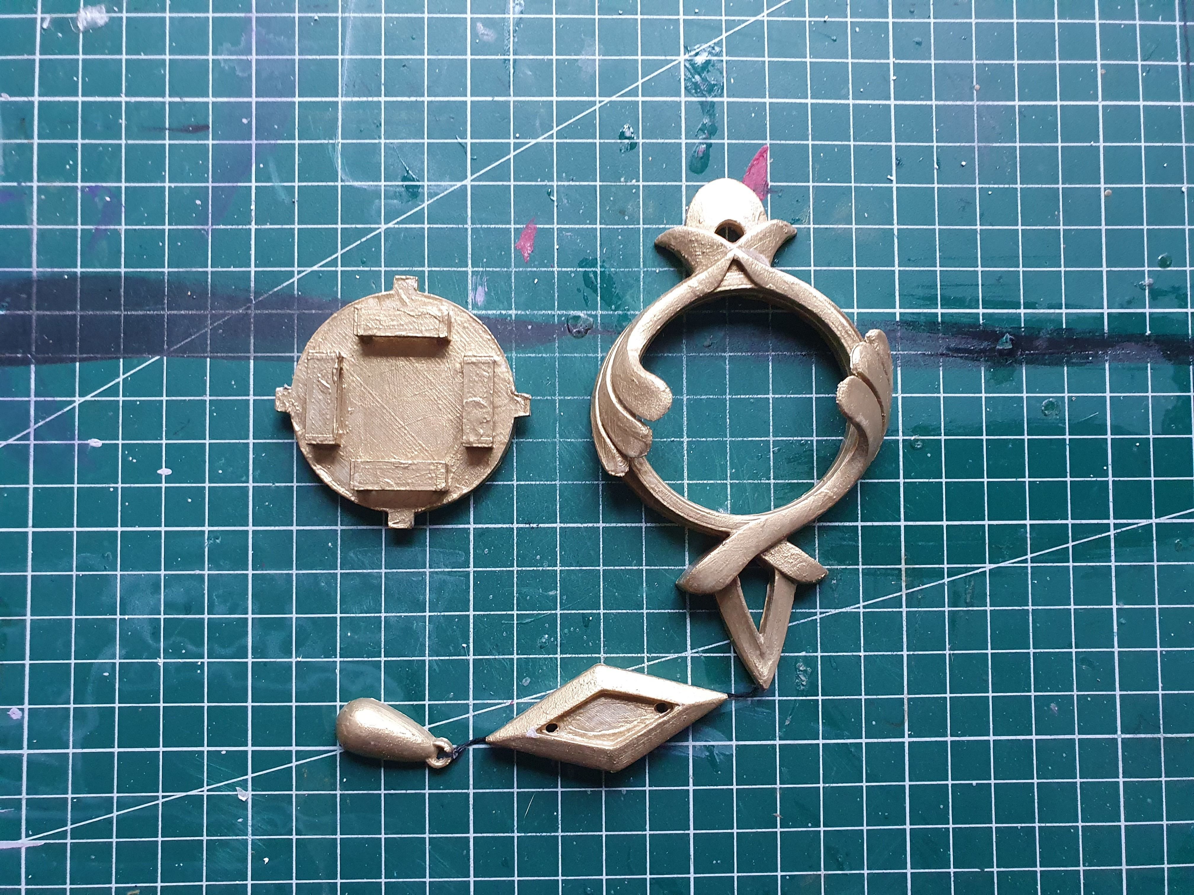 Furina Vision Set -- Genshin Impact Cosplay -- 3D Print Ready 3D print model_4