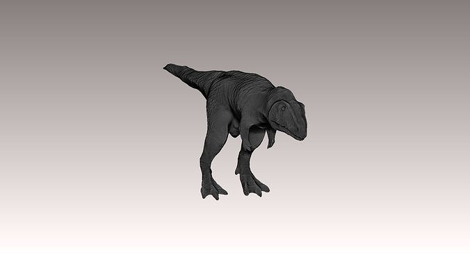 Giganotosaurus Dinosaur 3D print model