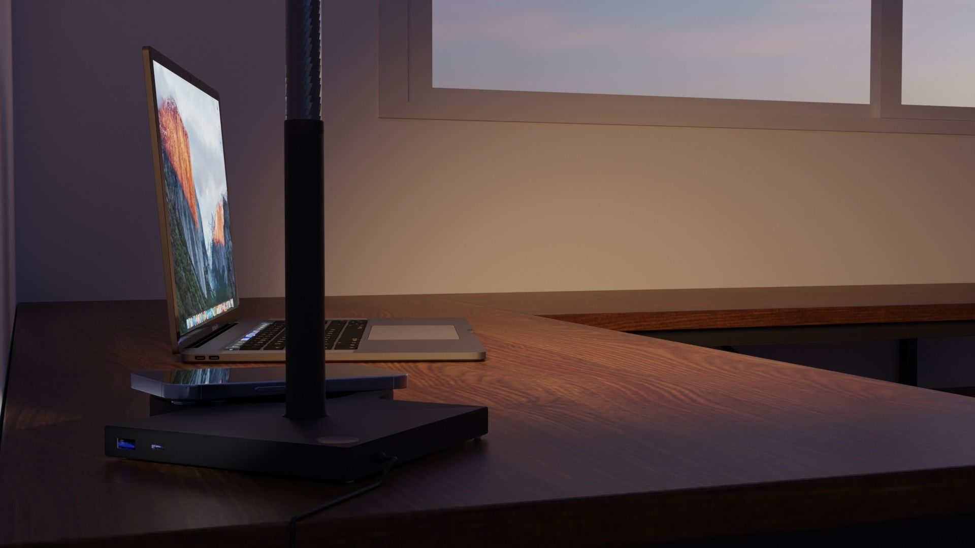 Desk Lamp Free 3D model_2