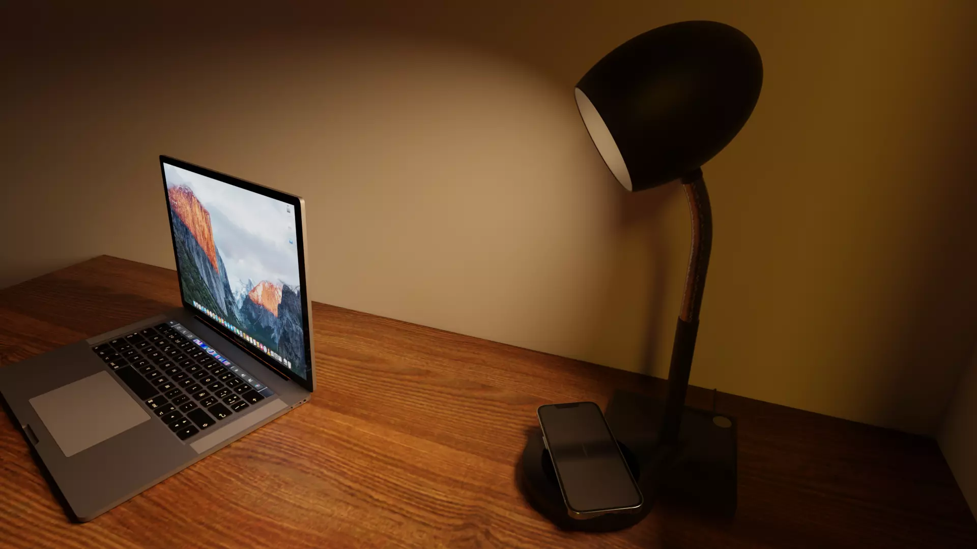 Desk Lamp Free 3D model_0