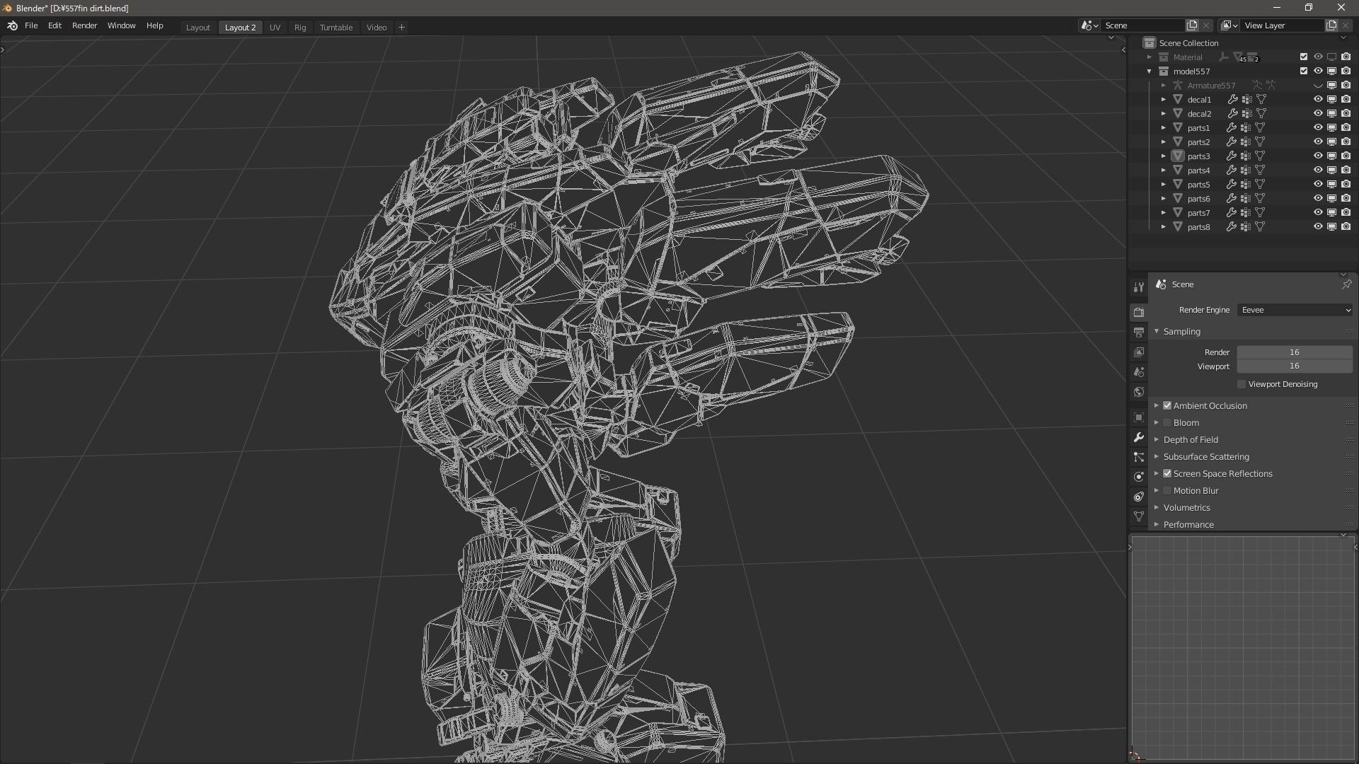 scifi-robot-model557 3D model_11