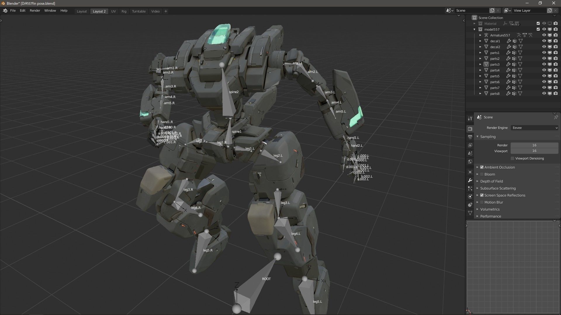 scifi-robot-model557 3D model_7