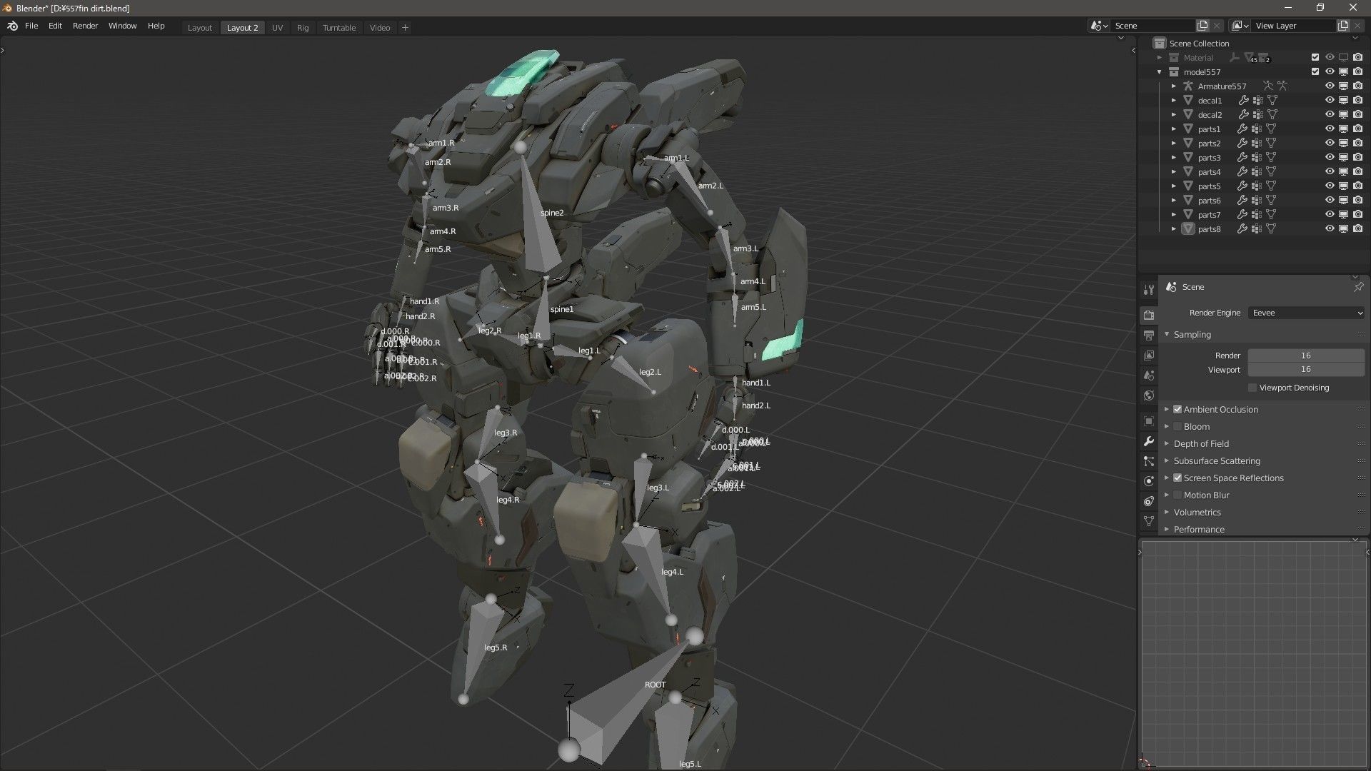 scifi-robot-model557 3D model_8