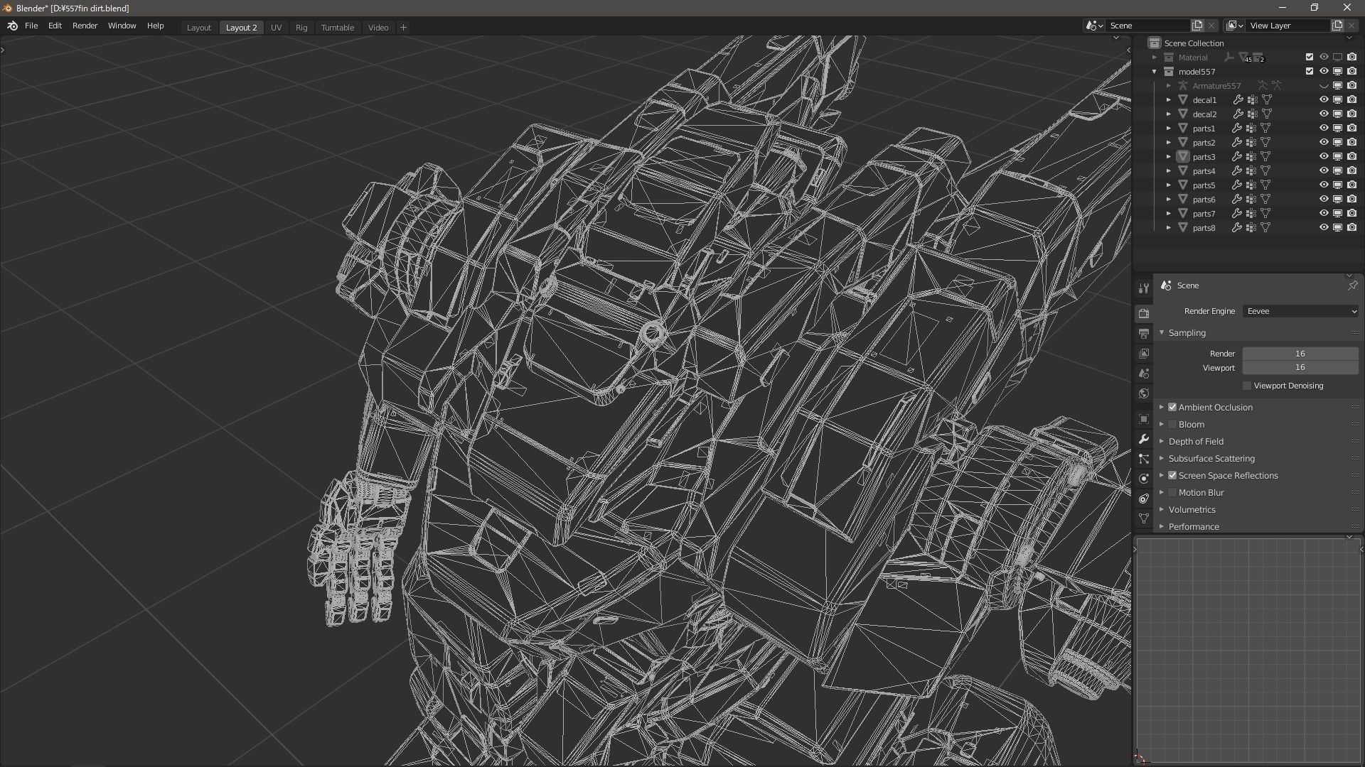 scifi-robot-model557 3D model_10