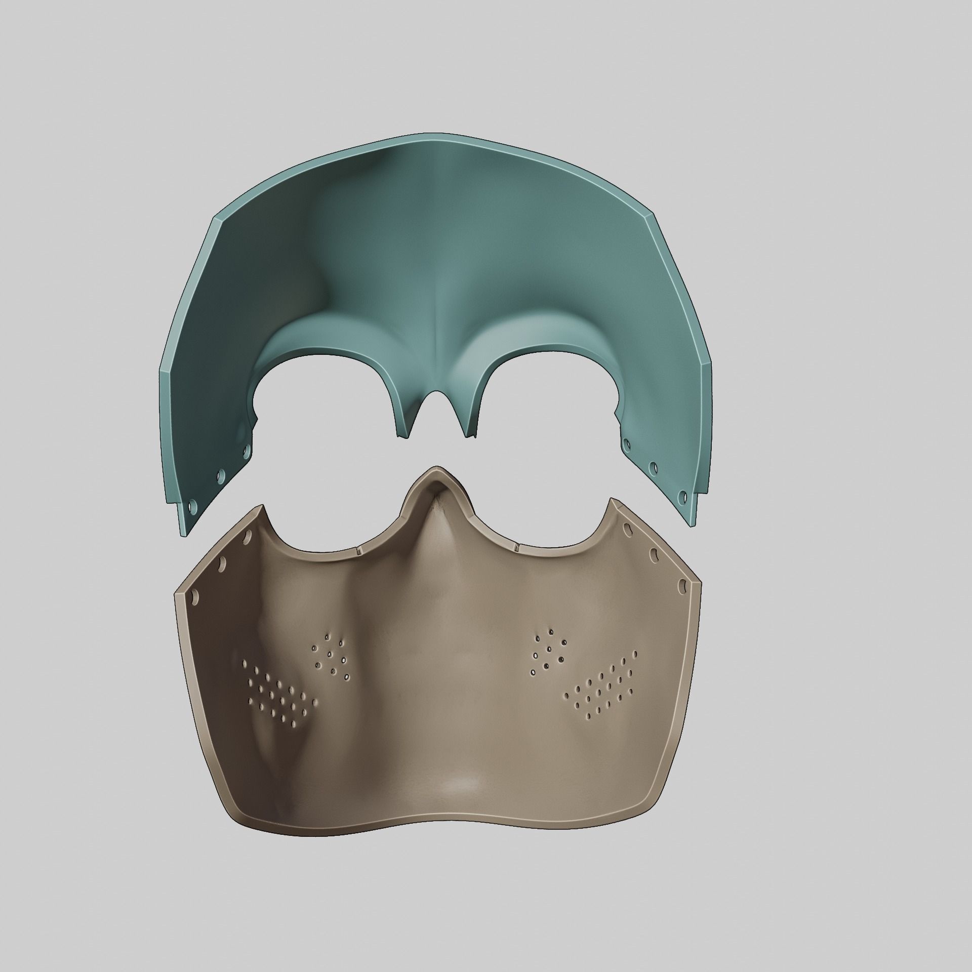 Call of Duty Modern Warfare 3 Ghost Operator Skull Mask 3D print model_28