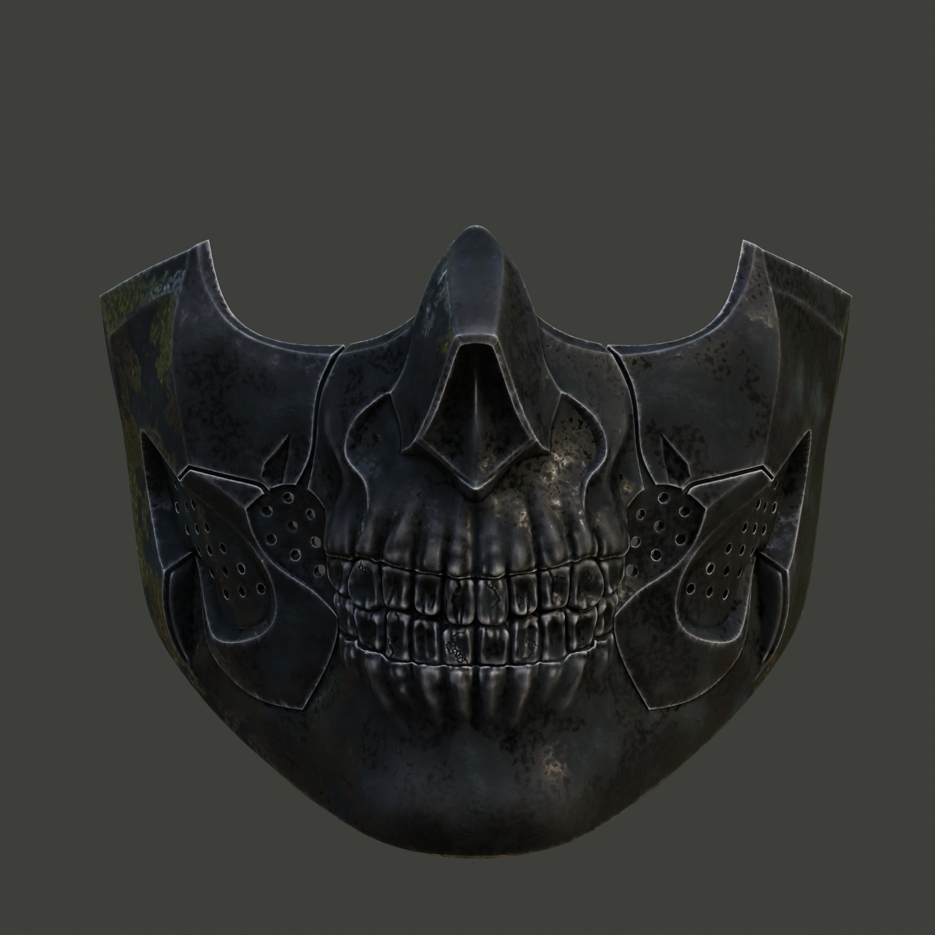 Call of Duty Modern Warfare 3 Ghost Operator Skull Mask 3D print model_15