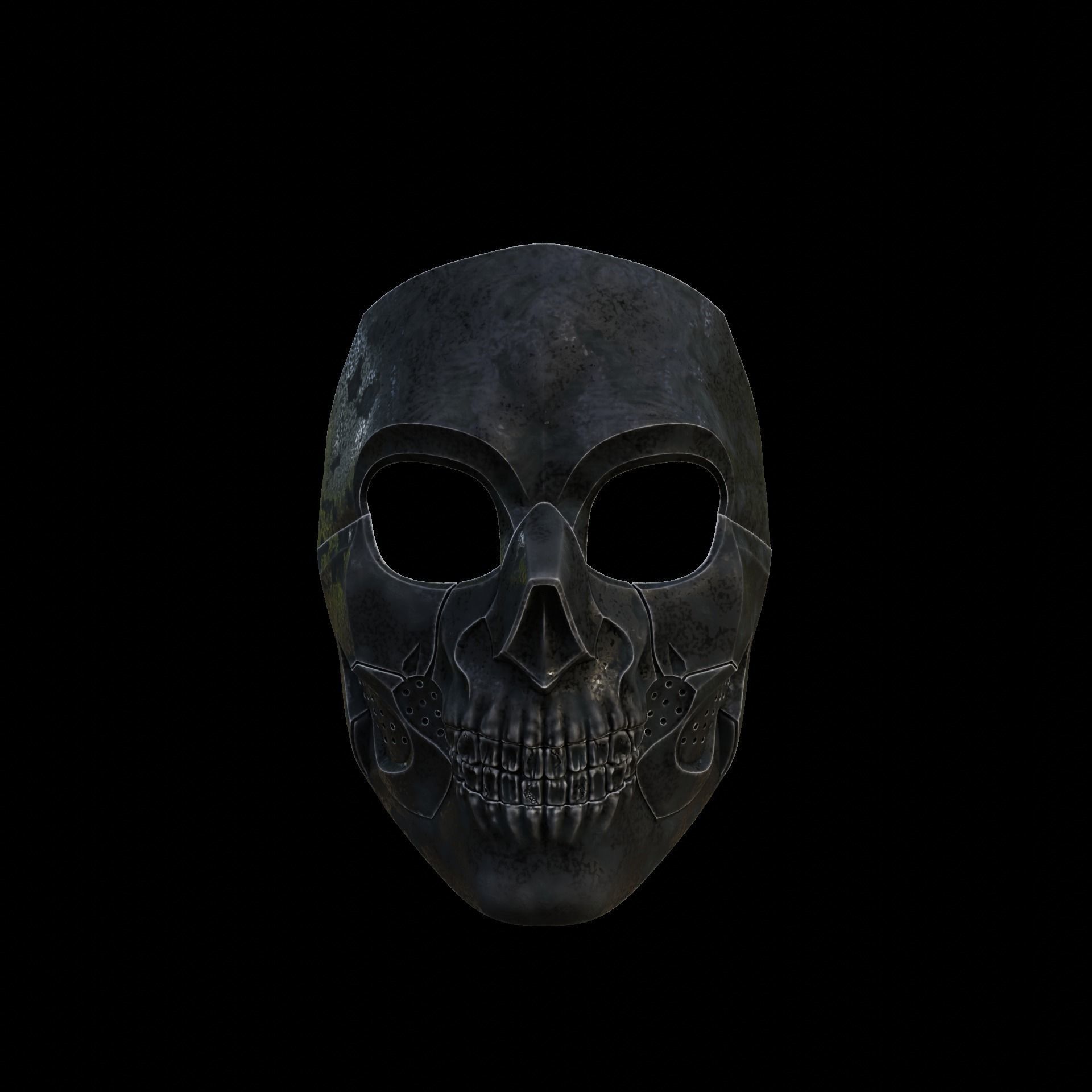 Call of Duty Modern Warfare 3 Ghost Operator Skull Mask 3D print model_21