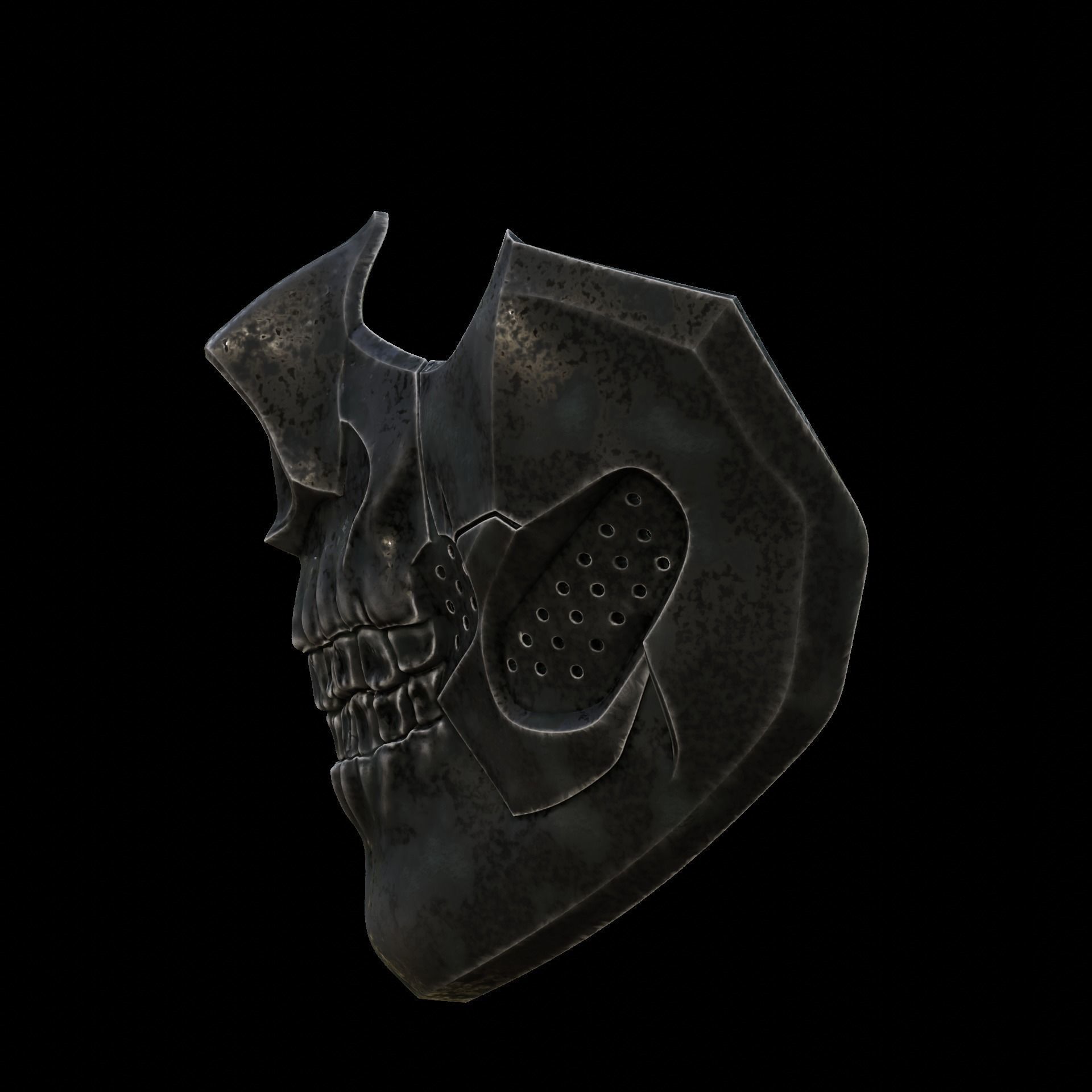 Call of Duty Modern Warfare 3 Ghost Operator Skull Mask 3D print model_19