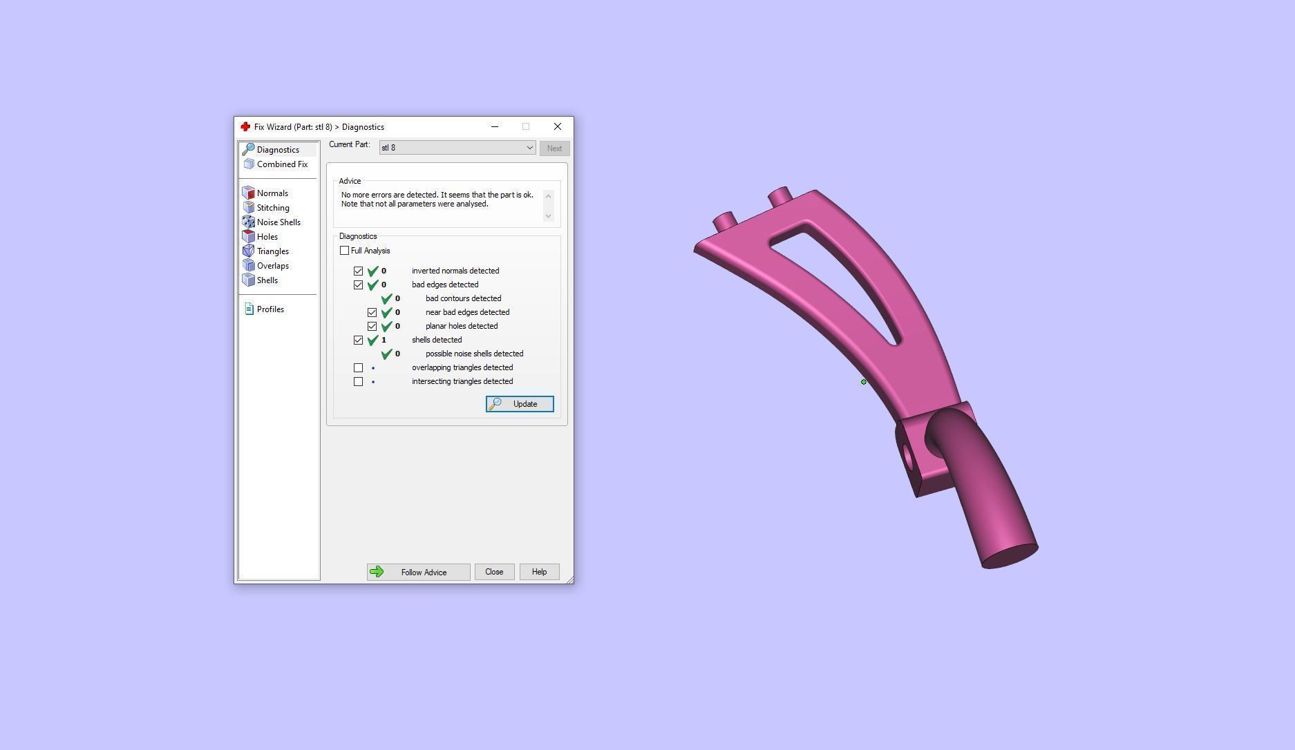 Gold N1099 Diamond Cufflinks 3D print model_17