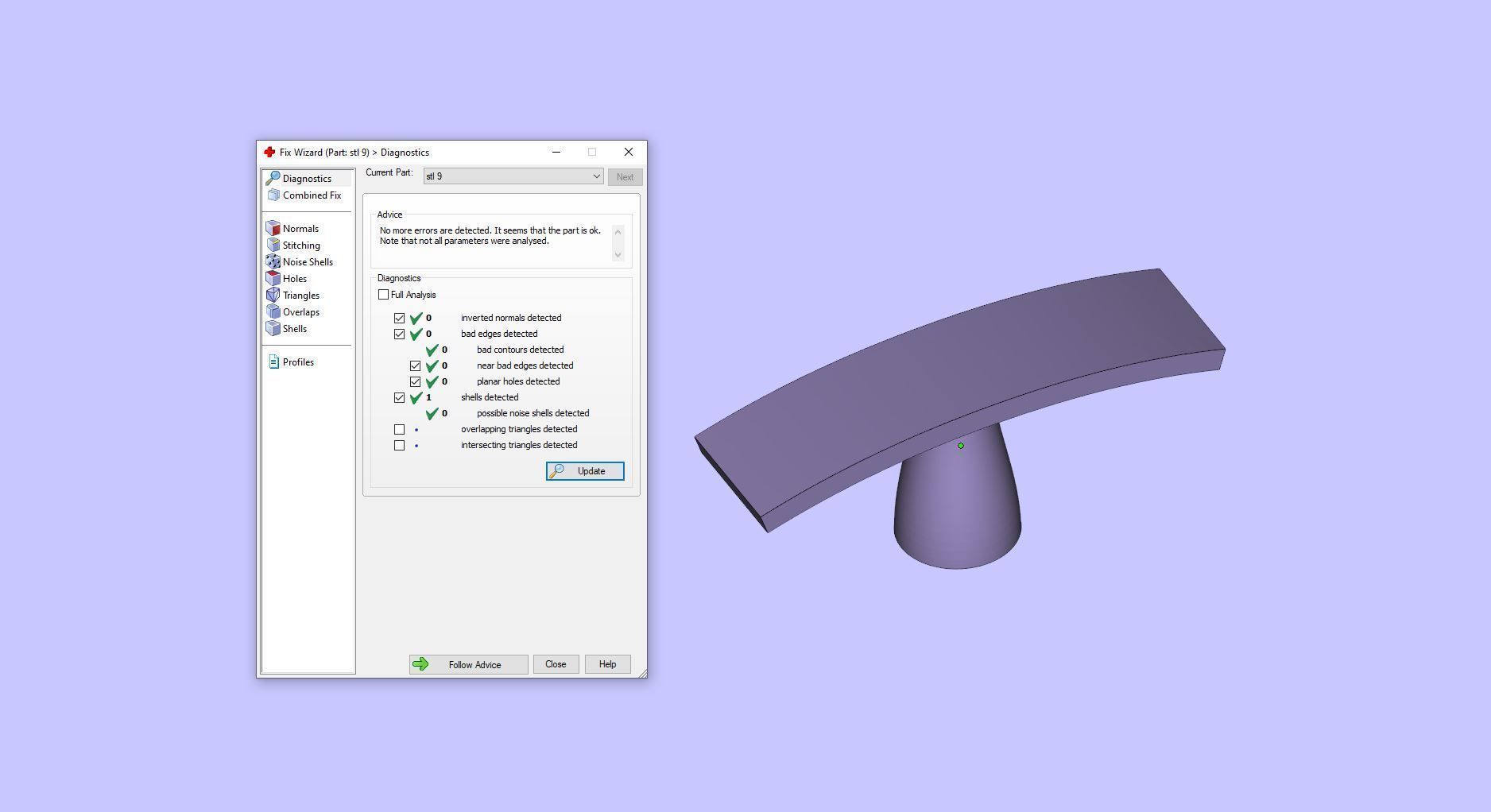 Gold N1099 Diamond Cufflinks 3D print model_18