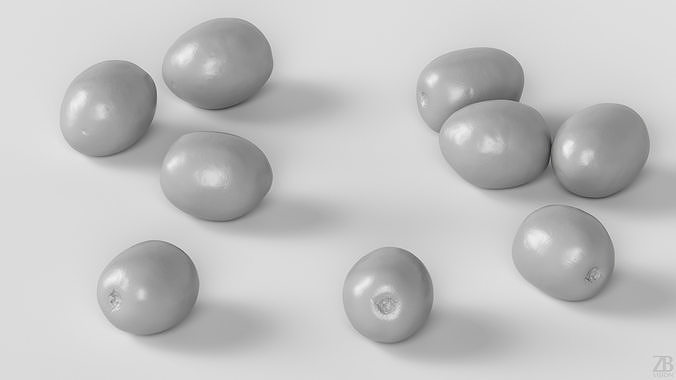 Grape 3D model 4
