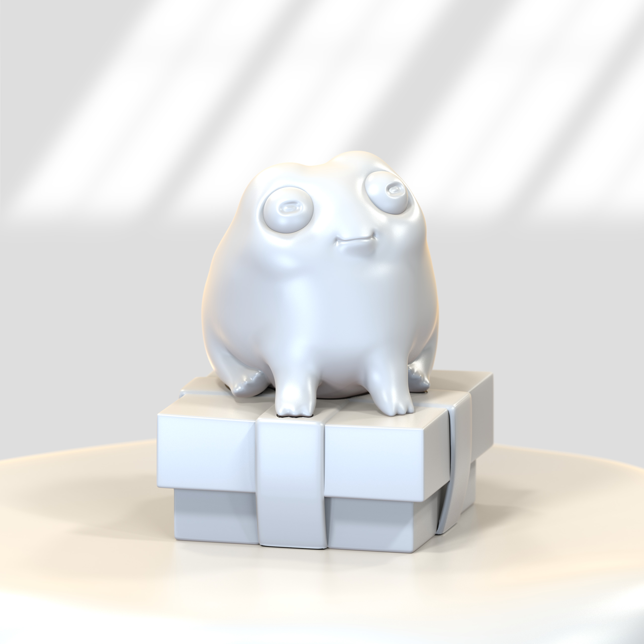 Christmas Frog 3D print model_11